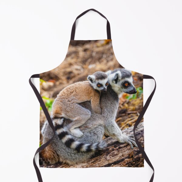Item preview, Mother and baby Ring-tailed Lemur designed and sold by Dalyndigital Photography.