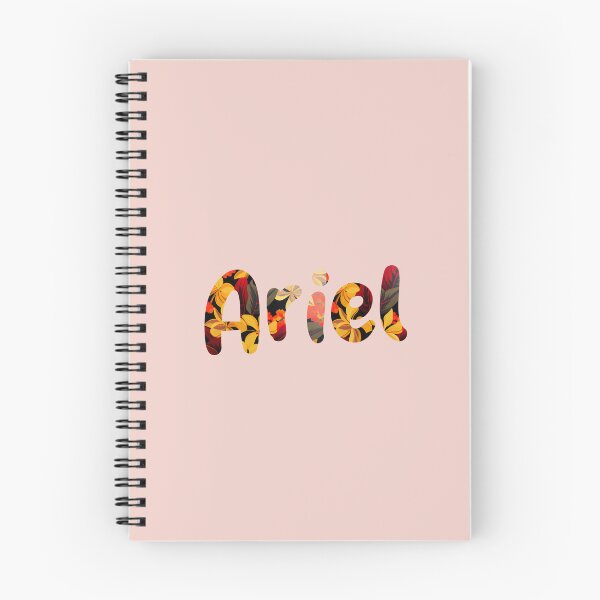 Item preview, Floral Ariel Name : Ariel Name With Flowers  designed and sold by ABCDEmily ©.