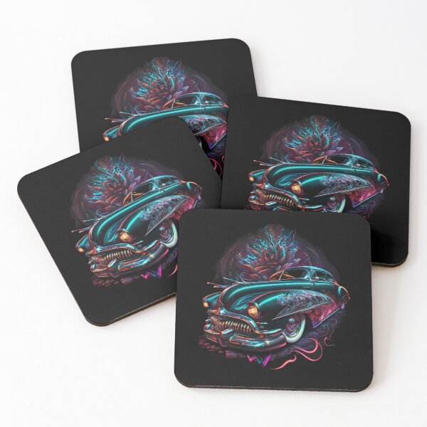 Item preview, Classic Car Stylized Graffiti Art - 22 designed and sold by jwebmarket.