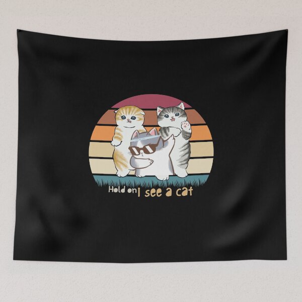 Item preview, Hold On I See a Cat  designed and sold by Marting0.