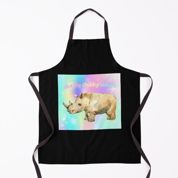 Item preview, Save the chubby unicorn - rhinos are just chubby unicorns designed and sold by EarthAlly.