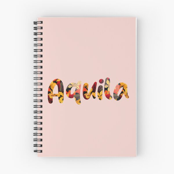 Item preview, Floral Aquila Name : Aquila Name With Flowers  designed and sold by ABCDEmily ©.