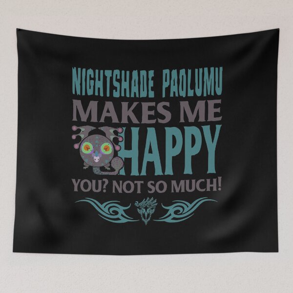 Item preview, NIGHTSHADE PAOLUMU MAKES ME HAPPY designed and sold by EXION CREW.