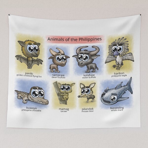 Item preview, Animals of the Philippines designed and sold by TomsZoo.