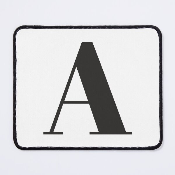 Item preview, Modern letter A Large bold letters typography simple minimalist black and white designed and sold by tanabe.