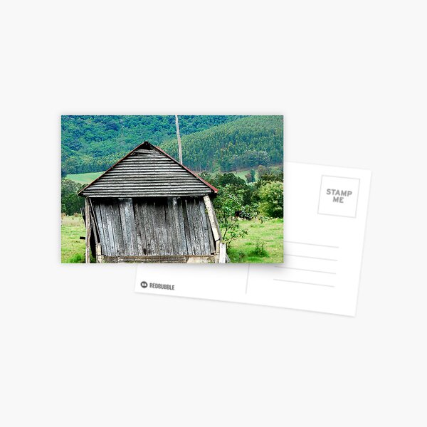 Lean To Postcard