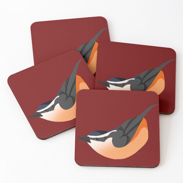 Item preview, Sitta Canadensis: Red Breasted Nuthatch designed and sold by OutdoorsWoman.