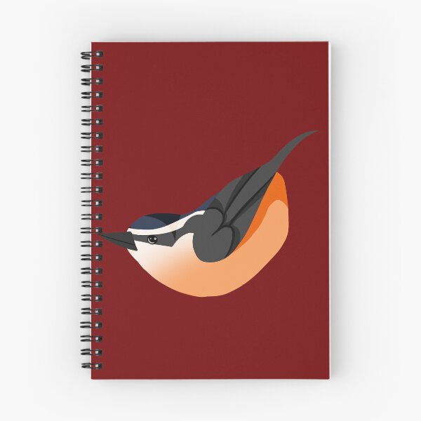 Item preview, Sitta Canadensis: Red Breasted Nuthatch designed and sold by OutdoorsWoman.