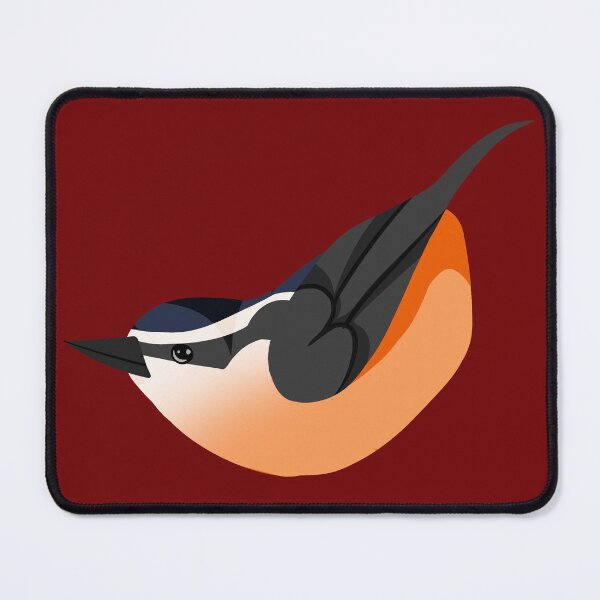 Item preview, Sitta Canadensis: Red Breasted Nuthatch designed and sold by OutdoorsWoman.