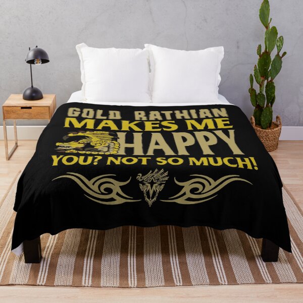 Item preview, GOLD RATHIAN MAKES ME HAPPY designed and sold by EXION CREW.