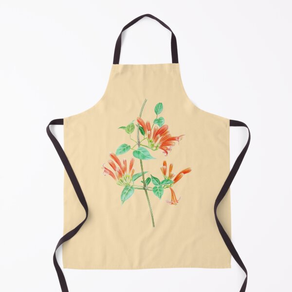 Item preview, Orange Trumpet Vine Flowers designed and sold by YuNikDraw.