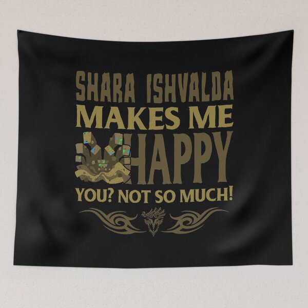 Aperçu de l'œuvre SHARA ISHVALDA MAKES ME HAPPY créée et vendue par EXION CREW.