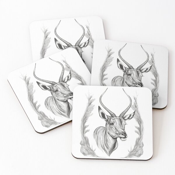 Item preview, Lechwe Head Drawing designed and sold by Void-Fantasies.