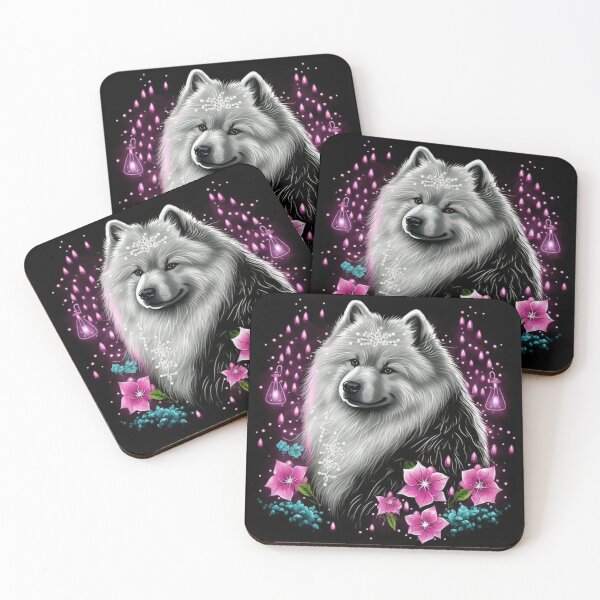Item preview, Shimmering Samoyed designed and sold by Nocturne  Paws.