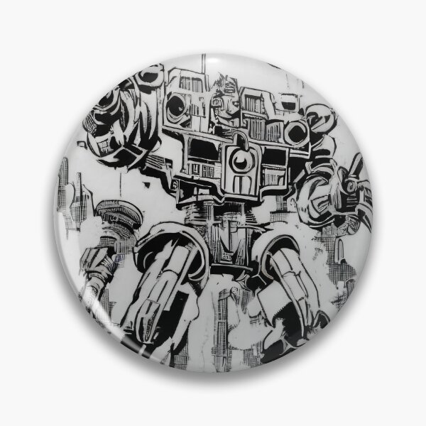 Item preview, Mech Warrior series designed and sold by Retro Type.