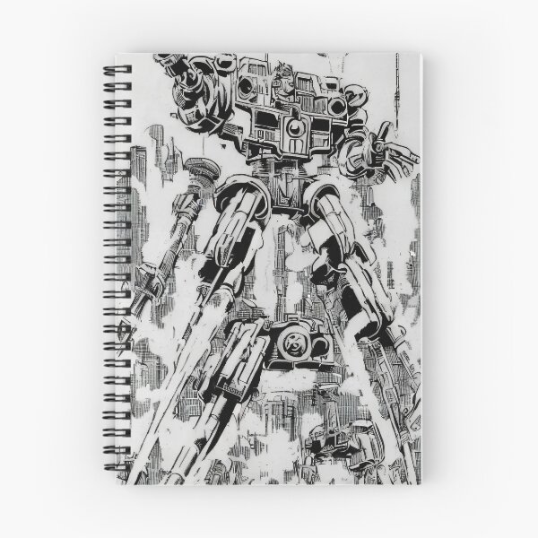Item preview, Serie Mech Warrior designed and sold by Retro Type.
