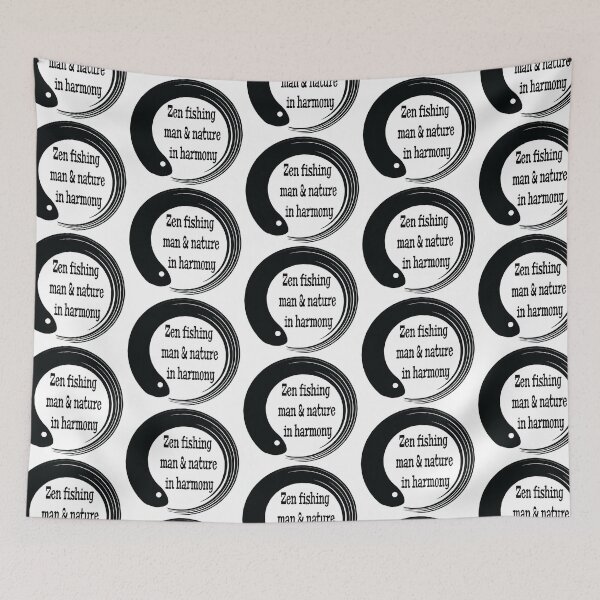 Item preview, Zen fishing love wild fishing gift shirts and mugs designed and sold by happygiftideas.