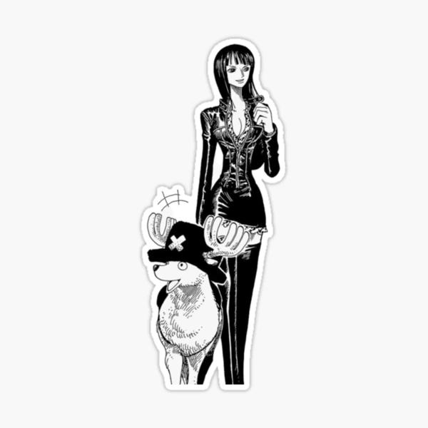 Nico Robin - Thanks for Relying on me Sticker for Sale by Mel-le