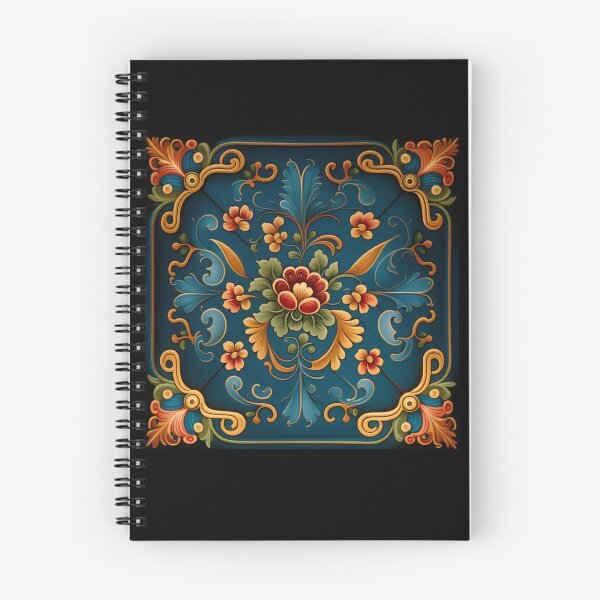 Item preview, Norwegian Blue Telemark Rosemaling ,Rosemaling Blue and Red ,blue birds designed and sold by bestsalernow.