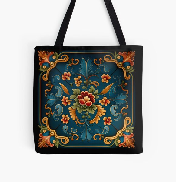 Buy Canvas Tote Bag, Tote Bag Aesthetic, Cute Tote Bag, Floral Tote Bag  Canvas, Flower Cloth Bag, Shopping Bag, Handpainted Tote Bag Floral Online  in India 