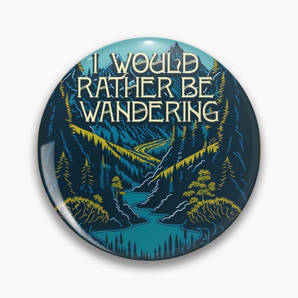 Item preview, I Would Rather Be Wandering designed and sold by Fletcher-Smith.