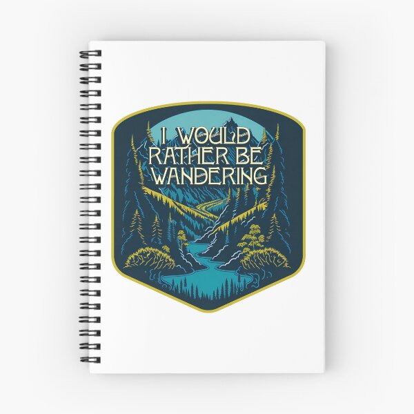 Item preview, I Would Rather Be Wandering designed and sold by Fletcher-Smith.