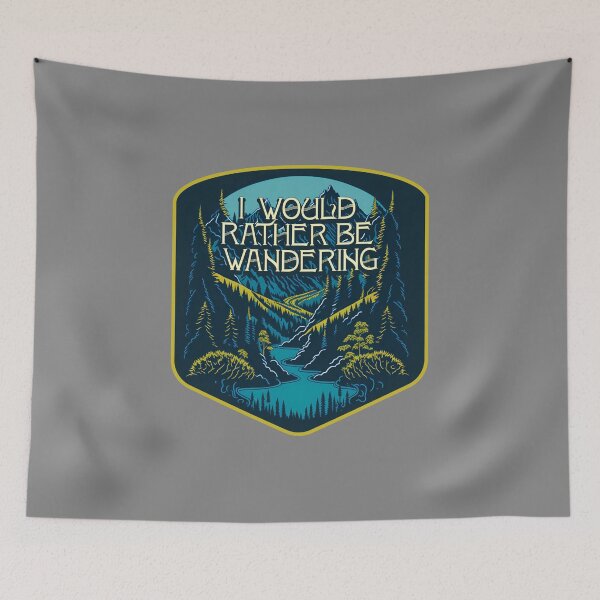 Item preview, I Would Rather Be Wandering designed and sold by Fletcher-Smith.