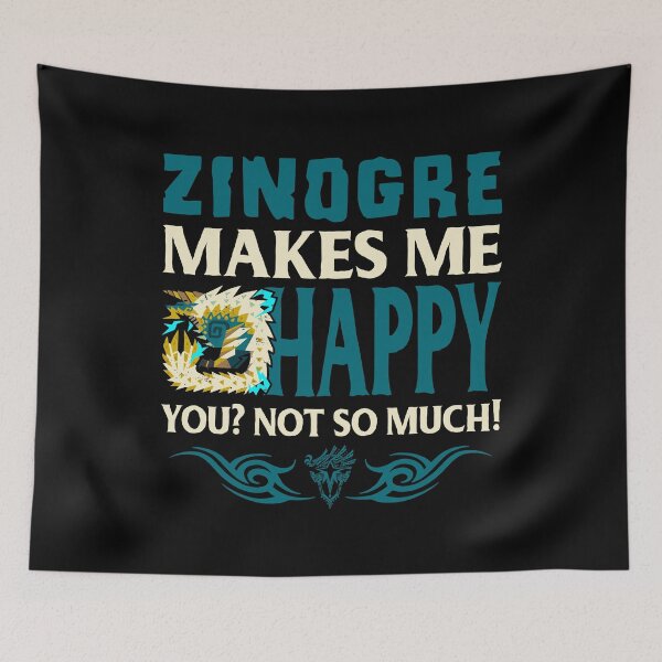 Item preview, ZINOGRE MAKES ME HAPPY designed and sold by EXION CREW.