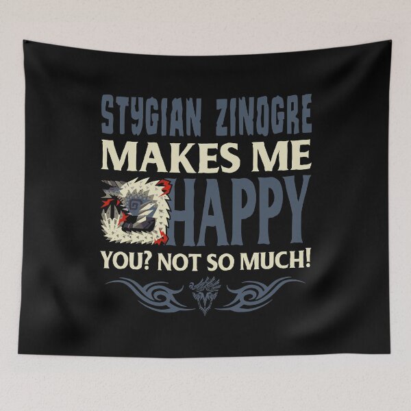Item preview, STYGIAN ZINOGRE MAKES ME HAPPY designed and sold by EXION CREW.