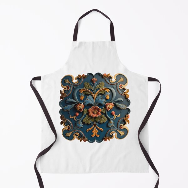 Aperçu de l'œuvre Norvégien Blue Telemark Rosemaling créée et vendue par bestsalernow.