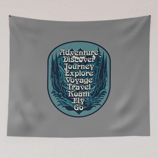 Item preview, Adventure Discover Journey Explore Travel Roam Fly Go designed and sold by Fletcher-Smith.