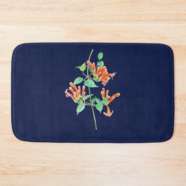 Item preview, Orange Trumpet Vine Flowers designed and sold by YuNikDraw.