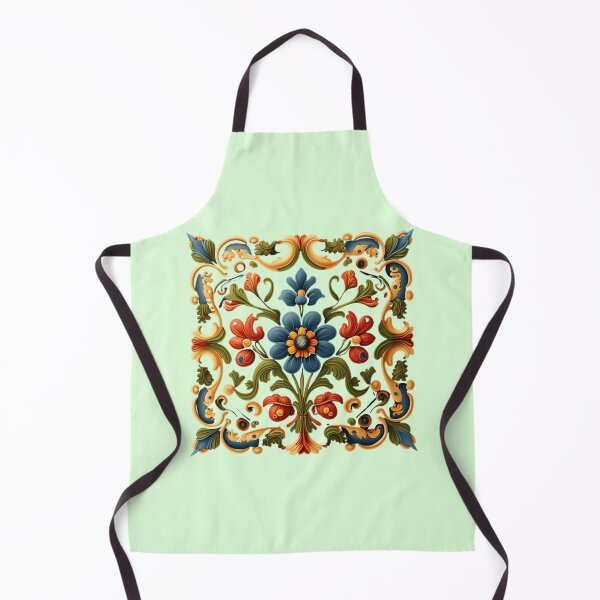 Aperçu de l'œuvre Norvégien Blue Telemark Rosemaling créée et vendue par bestsalernow.