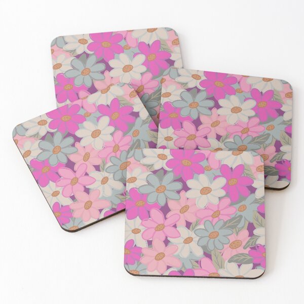 Item preview, Adorable spring pastel flowers pattern  designed and sold by Yarafantasyart.