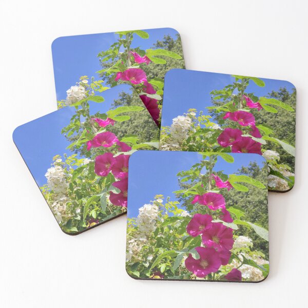Item preview, Hollyhocks, ex France now resettled in the UK designed and sold by JonDelorme.