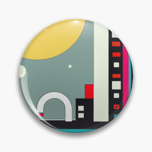 Item preview, Bauhaus style industrial town  designed and sold by Thecolourwheel.