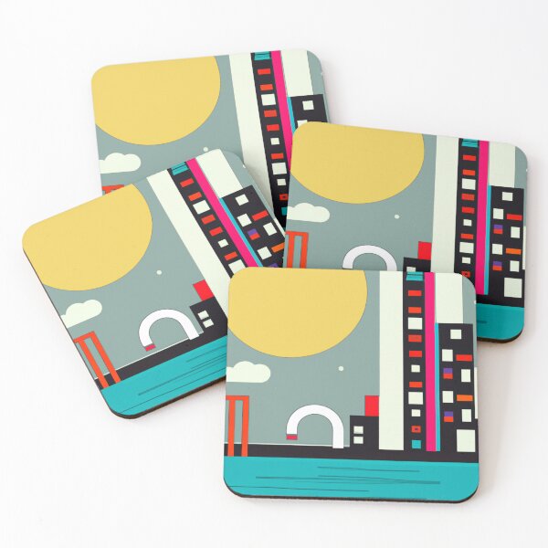 Item preview, Bauhaus style industrial town  designed and sold by Thecolourwheel.