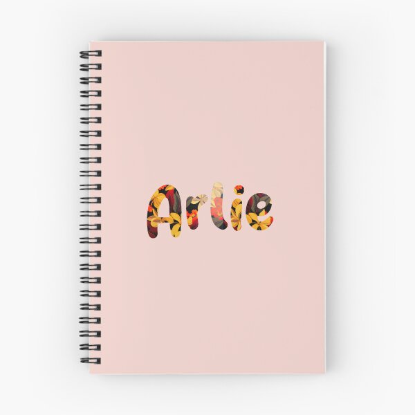 Item preview, Floral Arlie Name : Arlie Name With Flowers  designed and sold by ABCDEmily ©.