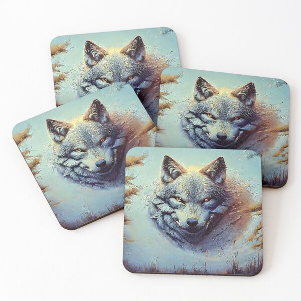 Item preview, portrait of a wolf  designed and sold by bogfl.