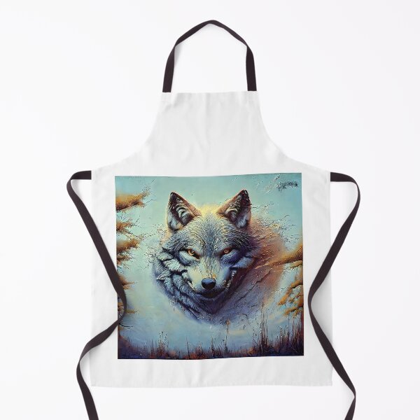 Item preview, portrait of a wolf designed and sold by bogfl.