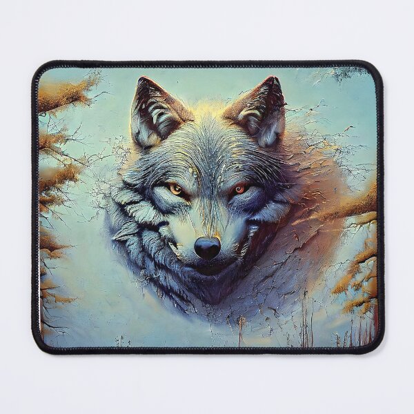 Item preview, portrait of a wolf  designed and sold by bogfl.