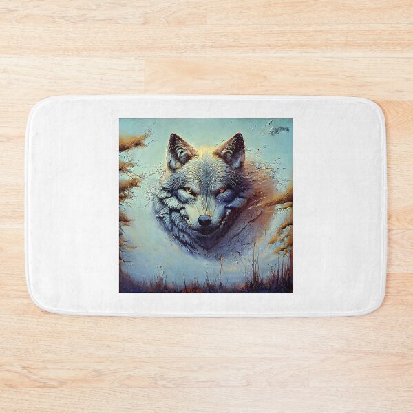 Item preview, portrait of a wolf designed and sold by bogfl.