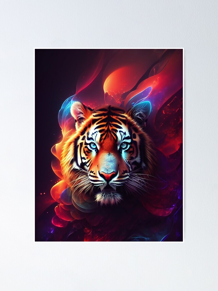 Astro Tiger hotsell - Acrylic Wall Art Print, 12