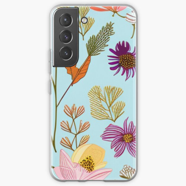 Flowers And Leaves Samsung Galaxy Soft Case