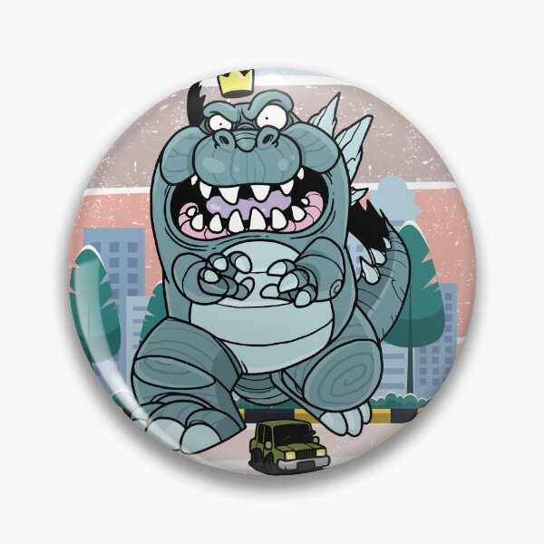 Item preview, Godzilla invades town designed and sold by Azujark.