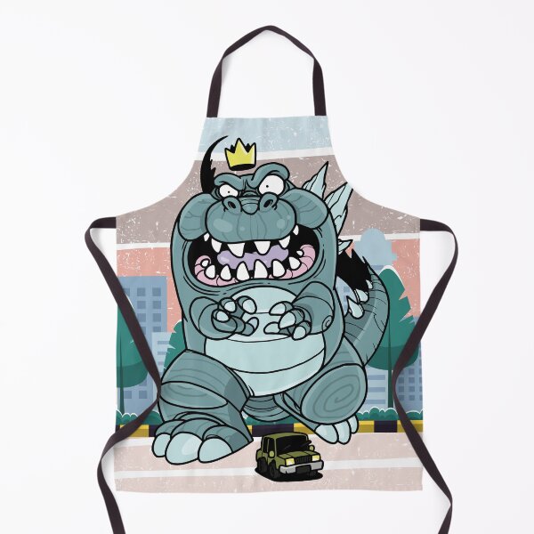 Item preview, Godzilla invades town designed and sold by Azujark.