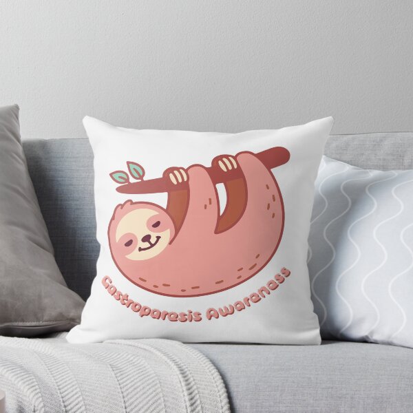 Item preview, Sloth for Gastroparesis Awareness designed and sold by Hekatecreation.