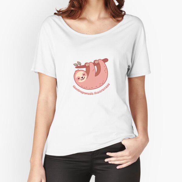 Funny Cute Sloth Dabbing Gastroparesis Awareness Shirt Baby Funny Cute Sloth Dabbing Gastroparesis Awareness Shirt Baby