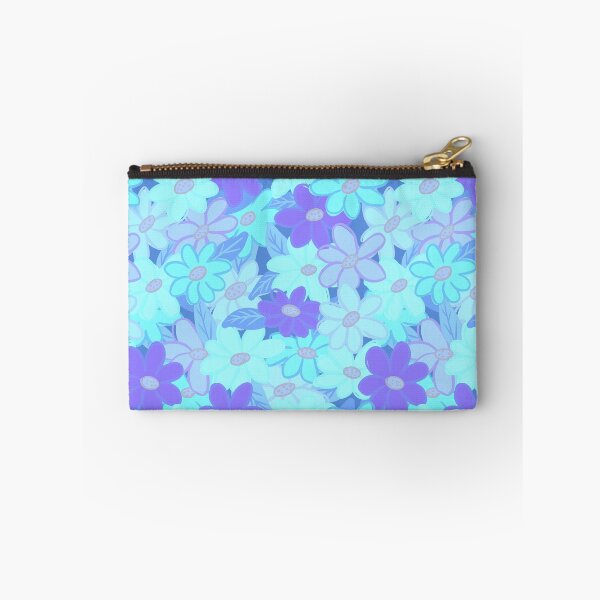 Item preview, Cute blue pastel wildflowers pattern  designed and sold by Yarafantasyart.
