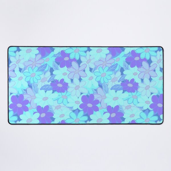 Item preview, Cute blue pastel wildflowers pattern designed and sold by Yarafantasyart.
